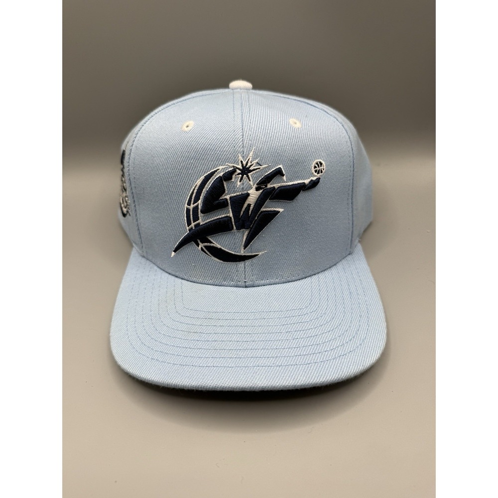Washington Wizards Snapback Hat Mitchell & Ness 2001 NBA All Star Blue Classic